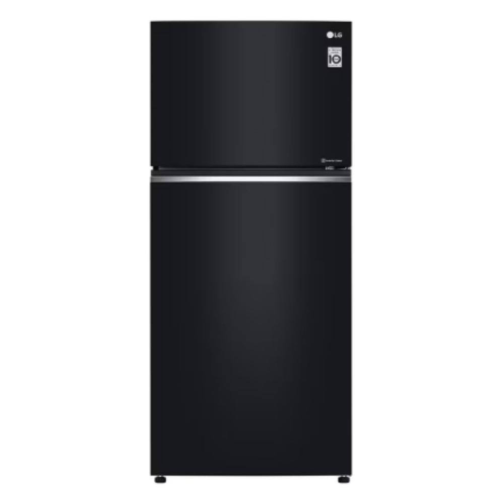【LG 樂金】GN-HL567GBN 525公升智慧變頻雙門冰箱|鏡面曜石黑 (含基本安裝)