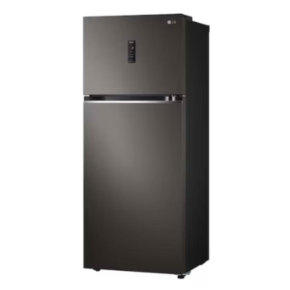 【LG 樂金】GN-HL392BSN 395公升智慧變頻雙門冰箱|星夜黑 (含基本安裝)