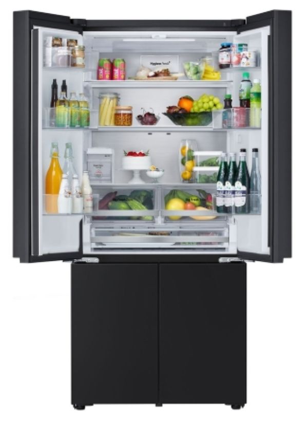 【LG 樂金】GV-NB61BG 619公升 智慧變頻四門冰箱|曜石黑鏡面 (含基本安裝)