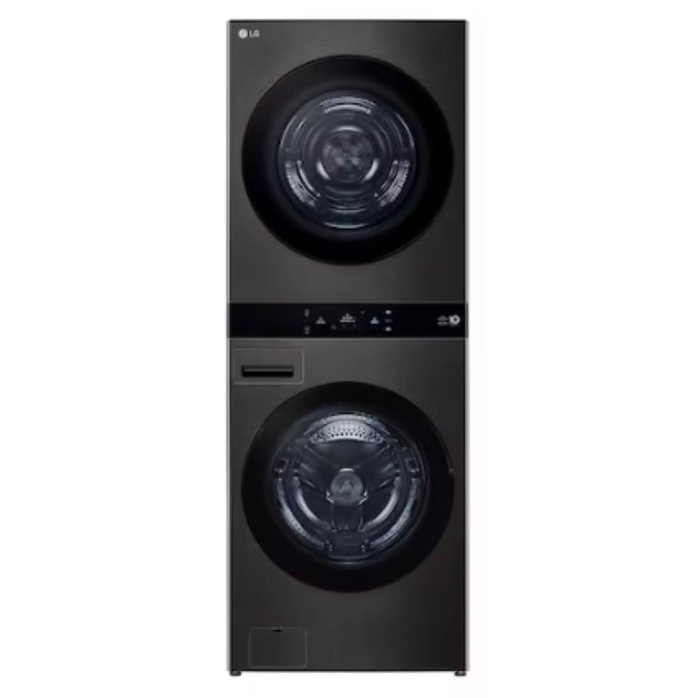 【LG 樂金】 WD-S2220B 洗22+乾20 WashTower™ AI 智控洗乾衣機第二代|熱泵除濕|尊爵黑 (含基本安裝)
