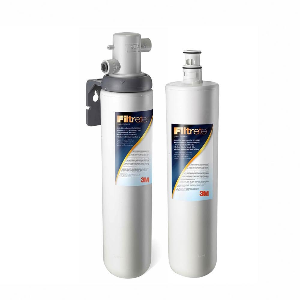 【3M】S004可生飲淨水器2年份超值組(內含共2支濾心+標準安裝+新型鵝頸龍頭)