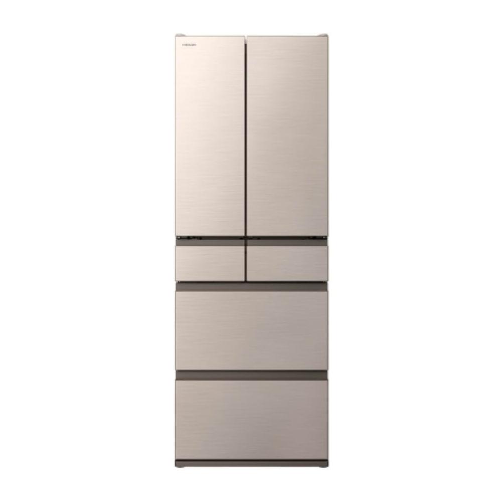 【HITACHI 日立】原廠控價 私訊我更便宜 RHSF53NJ-CNX 527公升變頻六門冰箱-星燦金 (含基本安裝)