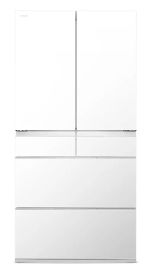 【HITACHI 日立】原廠控價 私訊我更便宜 RGG670TJ-XW 662L 日製變頻六門冰箱-琉璃白 (含基本安裝)