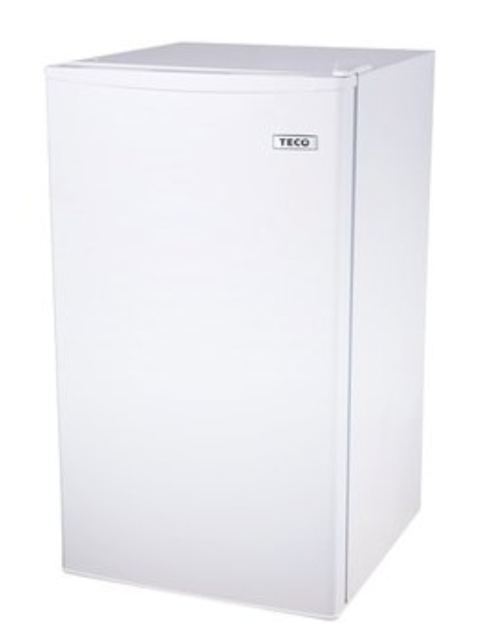 TECO東元 R1091W TECO東元 R1091W 一級定頻單門電冰箱,99公升大容量,適合小家庭使用。採用直冷式冷卻系統,能源效率一級節省電力。圓弧門設計搭配隱藏式把手,提升整體美觀與空間感。透明門置物棚方便取用物品,R600a新冷媒更環保省電。右開門方向,尺寸845mmx480mmx495mm,重量22KG,電壓110V 60Hz,含基本安裝說明與BSMI許可字號R41003。