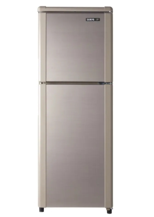 【SAMPO 聲寶】原廠控價 私訊我更便宜 SR-C14Q(Y9) 140L 一級能效 定頻雙門冰箱 晶鑽金 (含基本安裝)