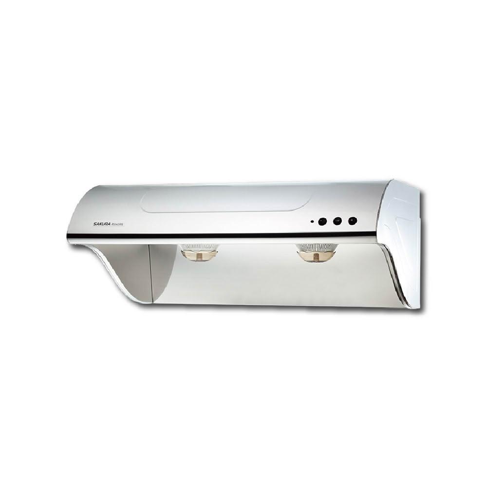 【SAKURA 櫻花】【免費申請補助】R3262SL 不鏽鋼斜背式除油煙機-高速雙渦輪+雙效除油【省錢王居家生活館】