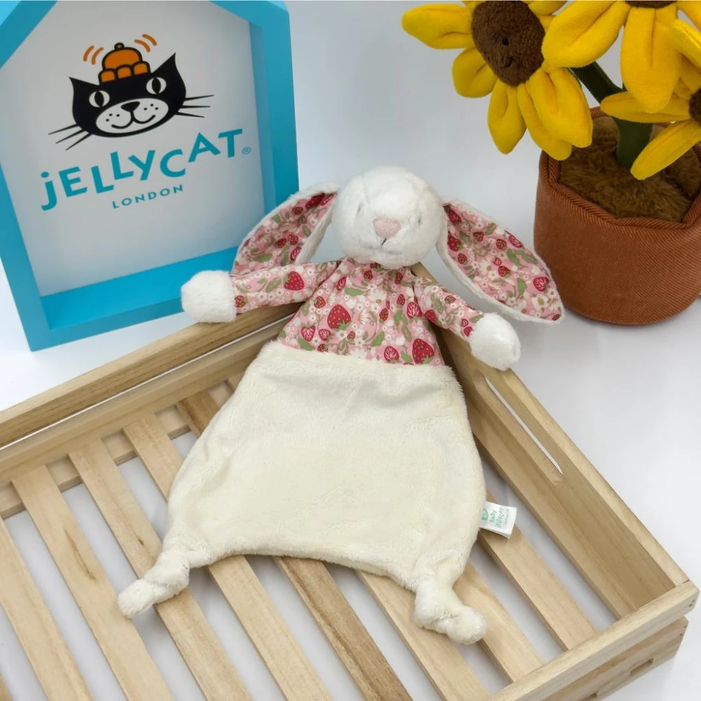 【JELLYCAT】【安撫巾賣場】Jellycat 兔兔安撫巾 Bashful Bunny Soother 玩偶安撫巾 新生兒