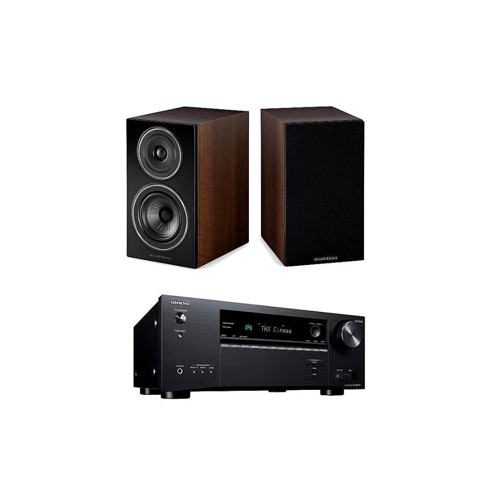 【ONKYO】TX-NR6100 環繞擴大機 + Wharfedale Diamond 12.1 喇叭