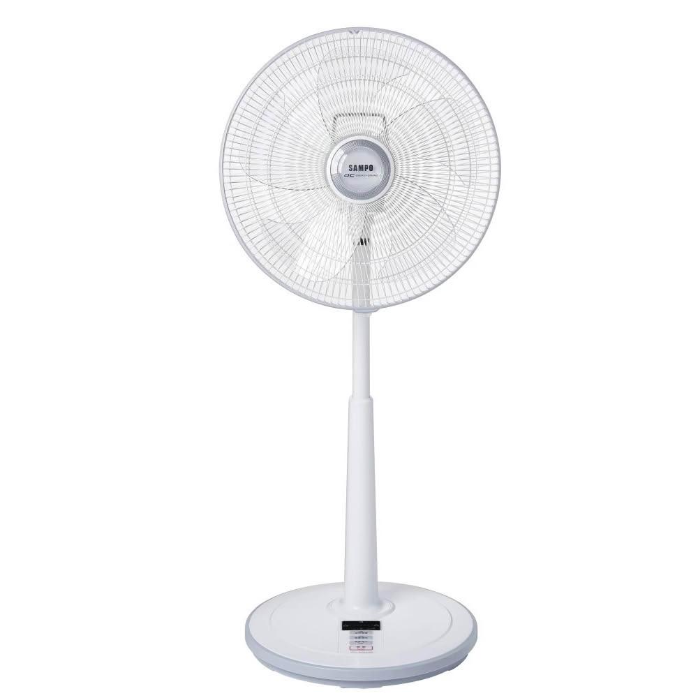 【SAMPO 聲寶】16吋五片扇葉微電腦DC變頻無線遙控立扇電風扇SK-FA16AD