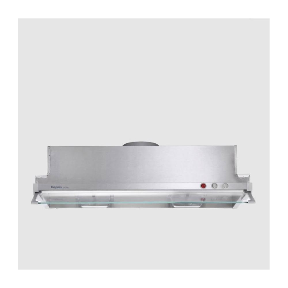 【莊頭北】TR-5697(80㎝) Turbo隱藏式排油煙機 整機不鏽鋼 強化玻璃擋煙板 歐化造型隱藏式設計 吸力強