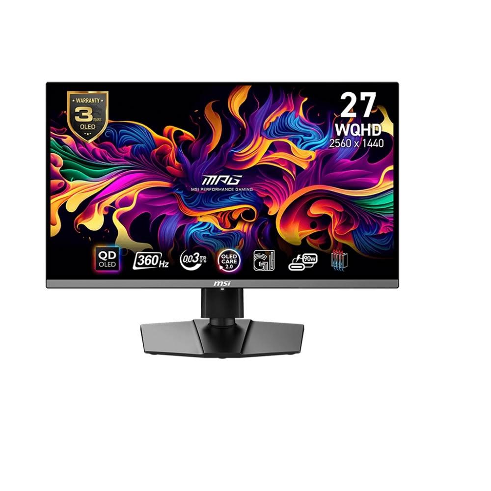 【MSI 微星】MSI 微星 MPG 271QRX QD-OLED 電競螢幕 27吋 QD-OLED WQHD 360Hz 遊戲螢幕