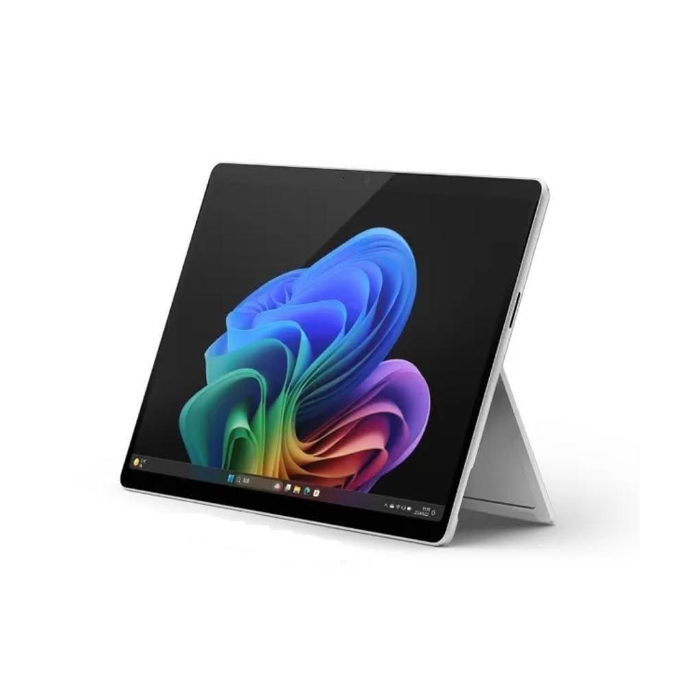 【Microsoft 微軟】板岩灰鍵盤有筆+Surface Pro 12 12吋-白金(Snapdragon X Plus/16G/512G)