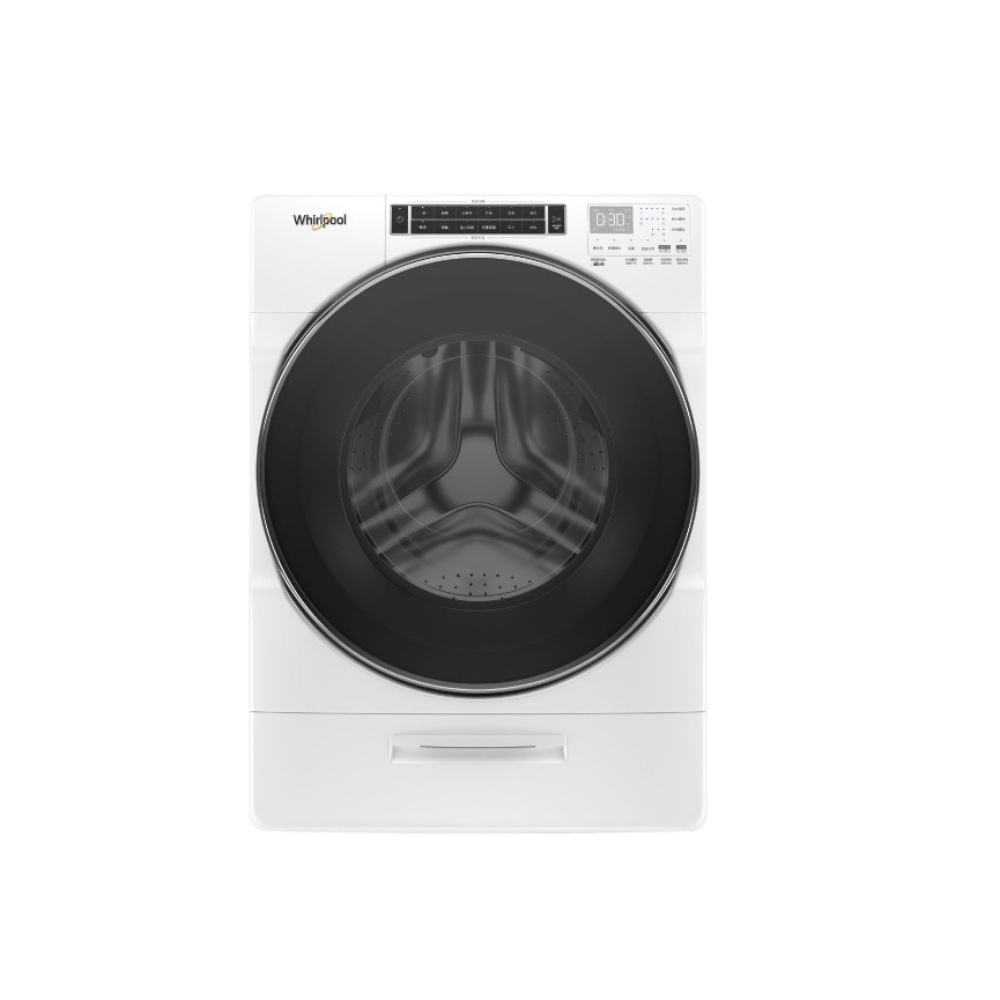 【Whirlpool 惠而浦】原廠控價~問問有優惠價 8TWFW8620HW 17KG蒸氣洗滾筒洗衣機 (含基本安裝)