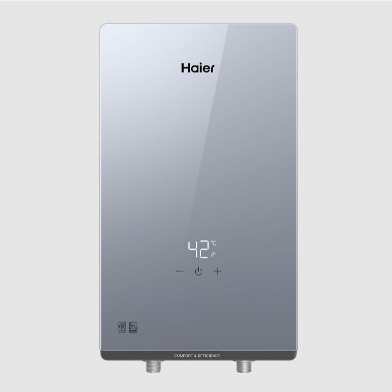 【Haier 海爾】即熱式電熱水器ZE1-6500W 瞬熱式 HR-EI65ZE1 升級防電牆 纖薄機身 全機保固1年