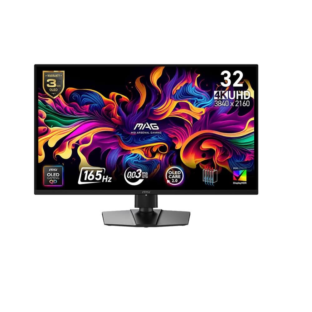 【MSI 微星】MSI 微星 MAG 322UP QD-OLED E16 電競螢幕 32吋 165Hz 4k 0.03ms HDR