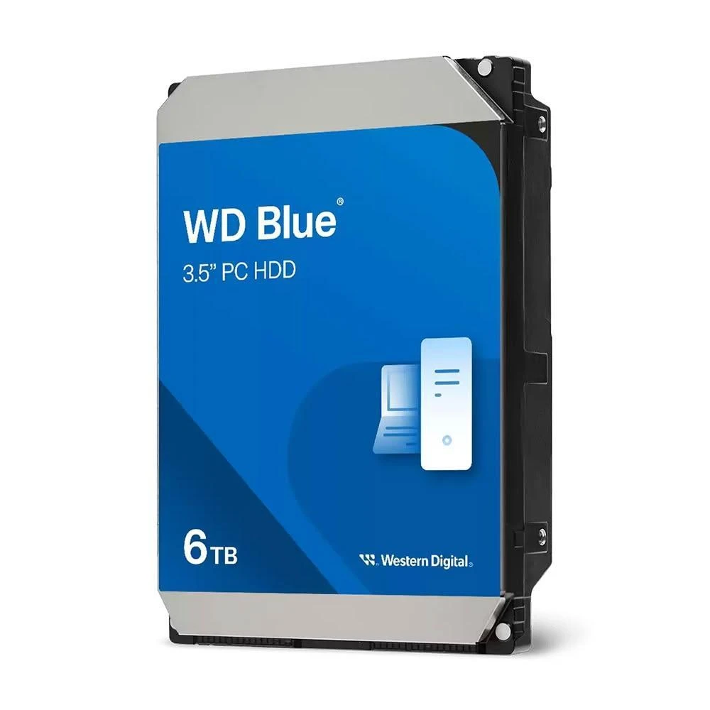 【Western Digital】WD 藍標 6TB 6T 3.5吋桌上型硬碟 (WD60EZAX)
