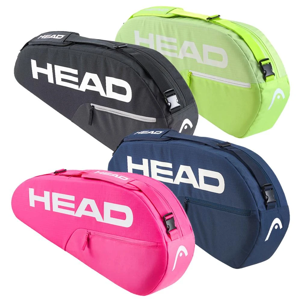 【HEAD】3支裝網球拍袋 肩背包 BASE RACQUET BAG S