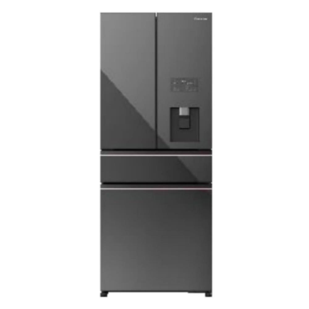 【Panasonic 國際牌】原廠控價~私訊有優惠價 NR-D541PG-H1540公升四門霧面玻璃冰箱-灰 (含基本安裝)