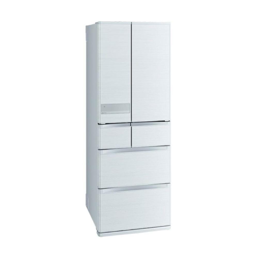 【MITSUBISHI 三菱電機】525公升日本原裝美型鋼板變頻六門電冰箱MR-JX53C-W-C2(絹絲白)