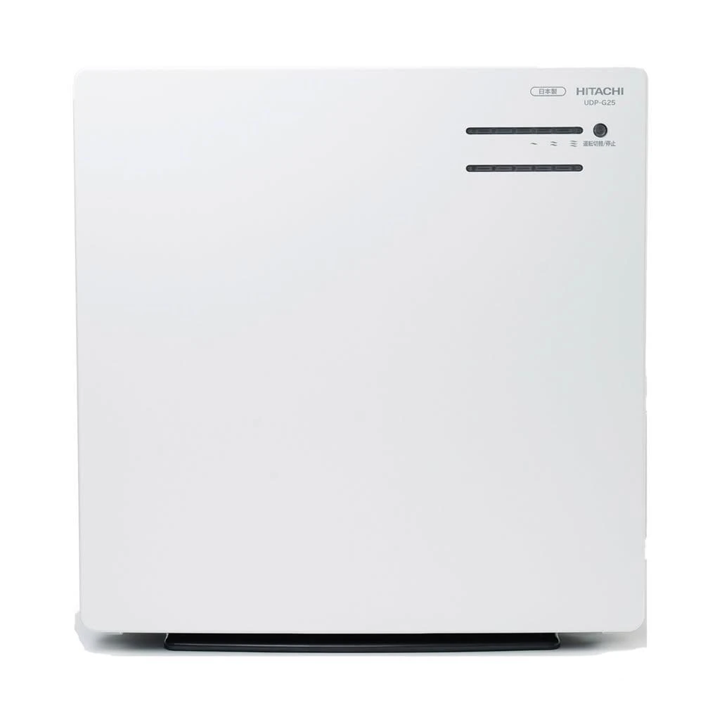 【HITACHI 日立】※限量箱損福利新品※ 日本製節能空氣清淨機 UDP-G25(三段風量選擇/HEPA濾網/超薄面板不佔空間)