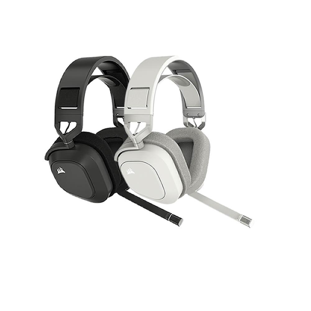 【CORSAIR 海盜船】CORSAIR 海盜船 HS80 MAX 無線耳機麥克風 藍芽耳機 全向麥克風 記憶海綿 杜比音效 跨平台支援