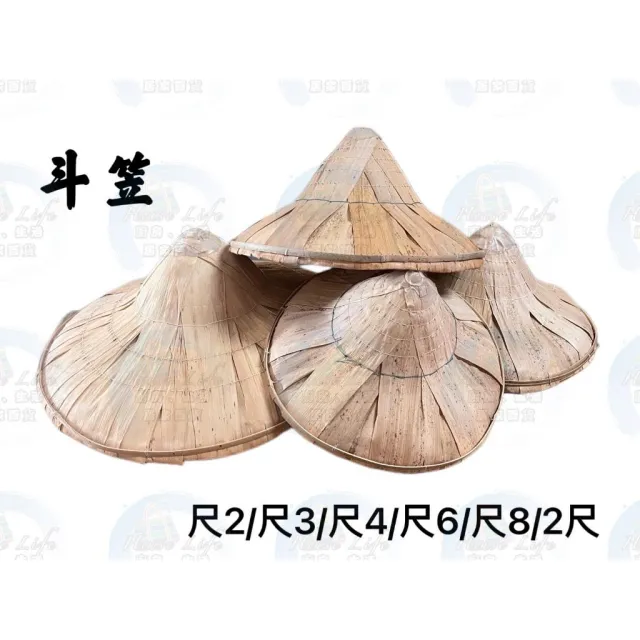 斗笠 尺2 尺3 尺4 尺6 尺8 2尺 遮陽帽 園藝 帽子 草帽 種田 採茶 防曬 農用 表演 兒童斗笠 飢餓30