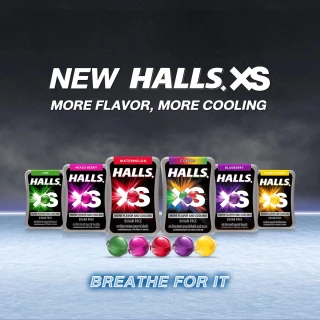 【HALLS】Halls XS 無糖薄荷糖 荷氏薄荷糖 涼糖 口氣清新糖 口氣清新錠