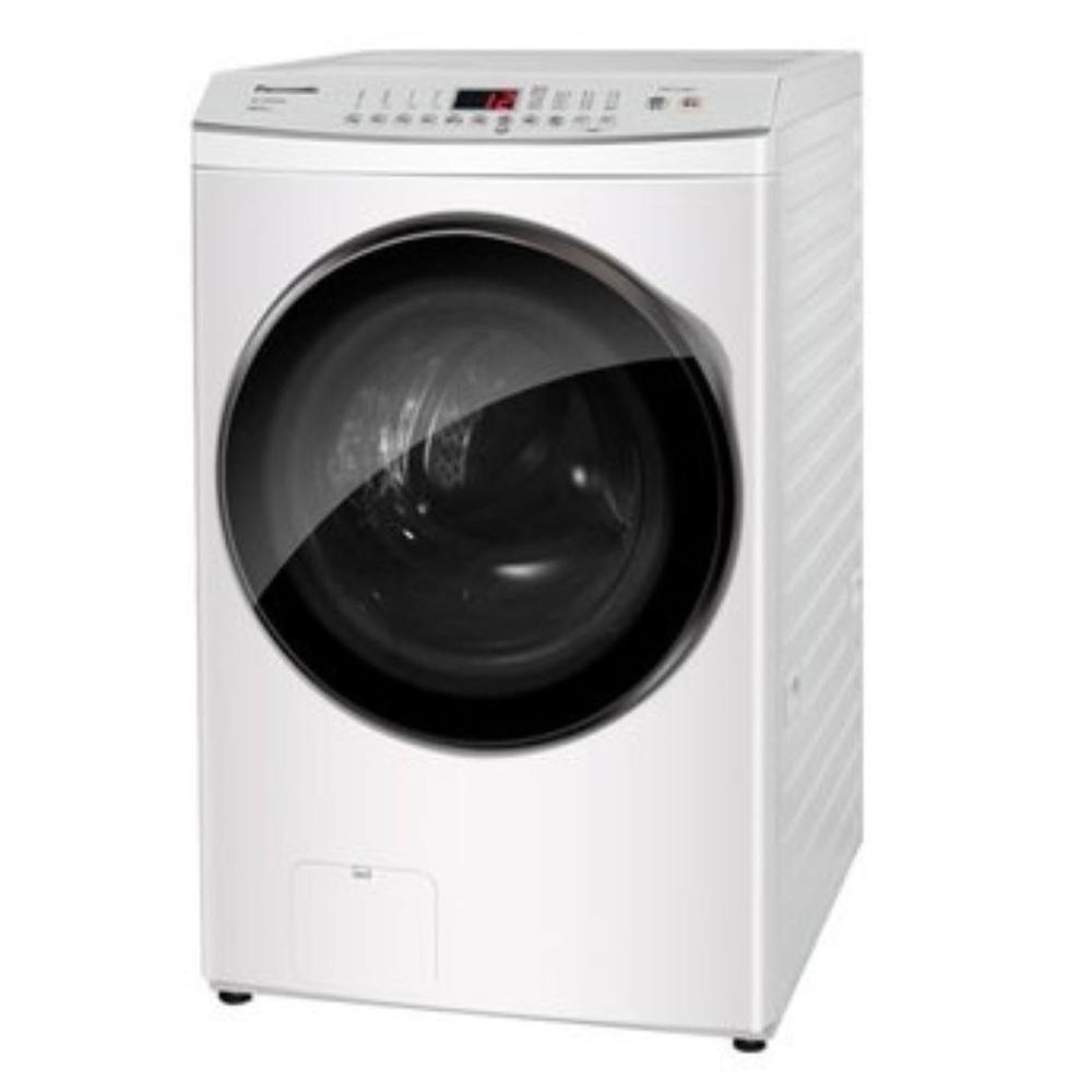 Panasonic國際牌 NA-V160MW 白色滾筒洗衣機，16KG以上超大容量適合全家使用，不銹鋼內槽耐用防鏽，變頻馬達省電靜音，全機1年保固馬達長達5年，臺灣產地品質保證，尺寸640x773x1035mm重量91kg，含基本安裝服務，BSMI認證安全可靠，提升洗衣效率首選！