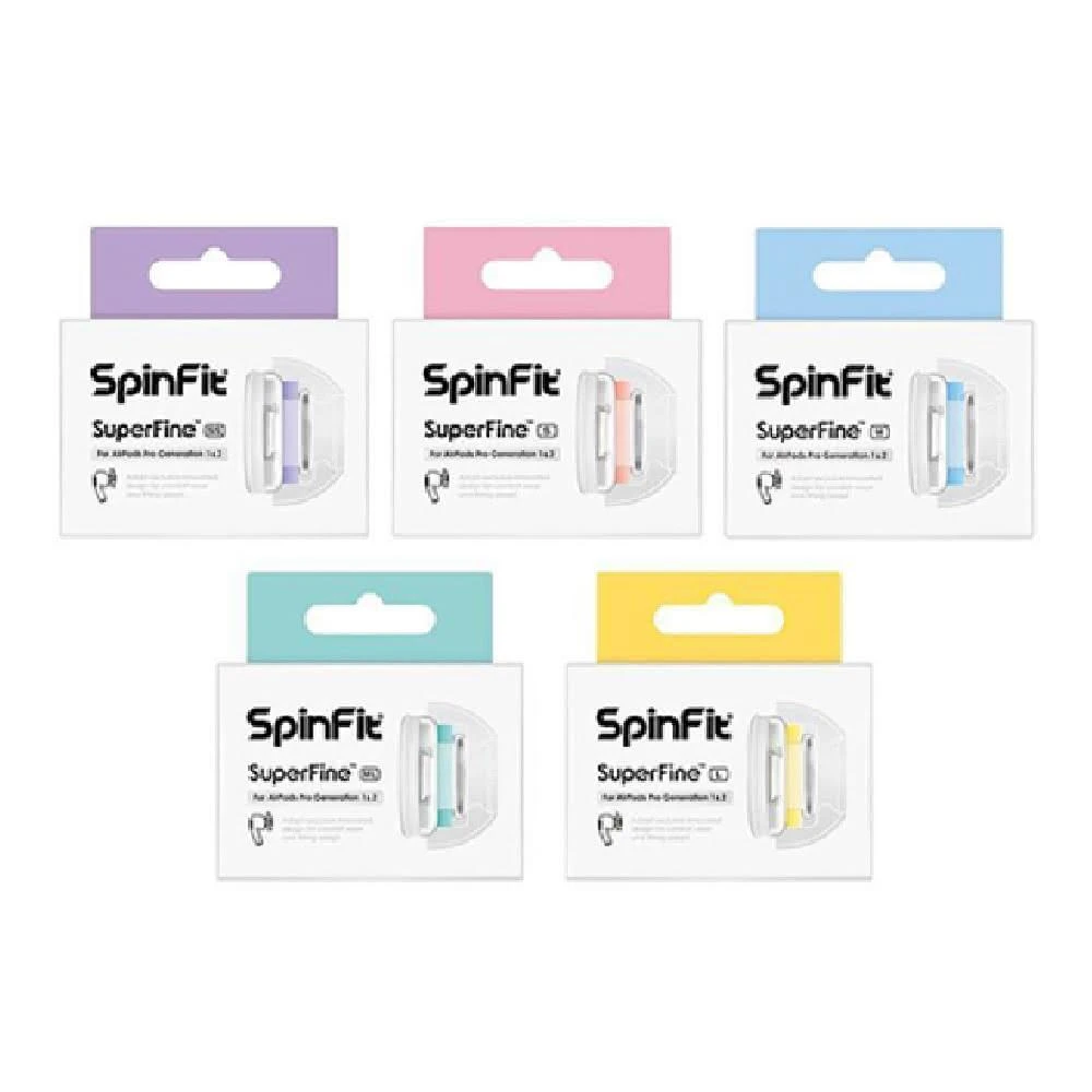 SpinFit SuperFine 耳塞 AirPods Pro 一代 二代 專用 專利矽膠耳塞(spinfit 耳塞)