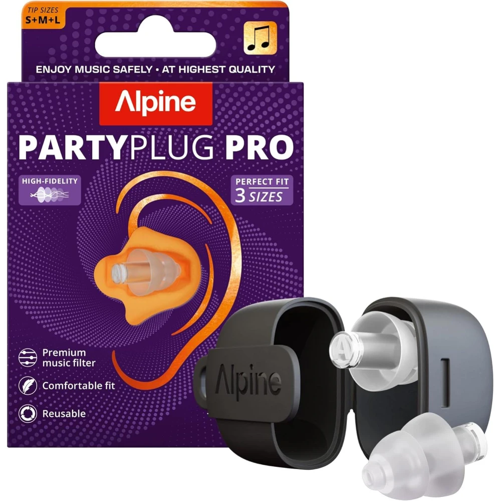 【ALPINE】新款 PARTYPLUG PRO 音樂派對耳塞 濾音耳塞 降噪耳塞 夜店 音樂節 電音 演唱會 樂器用