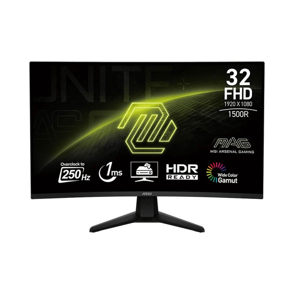 【MSI 微星】MAG 32C6X 曲面電競螢幕 32型 FHD VA/250Hz/1500R/1ms