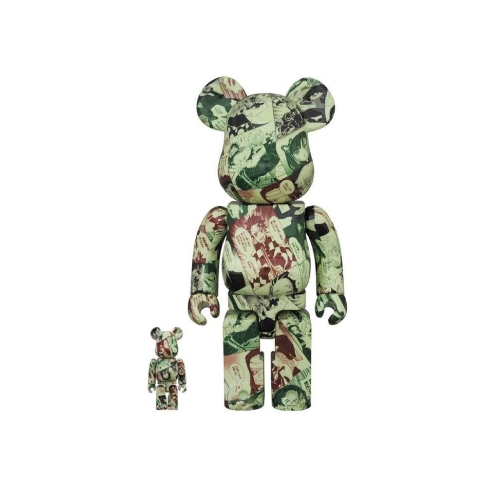 BE@RBRICK】BE@RBRICK 鬼滅之刃400%+100％ 公仔庫柏力克熊彌豆子炭治郎現貨