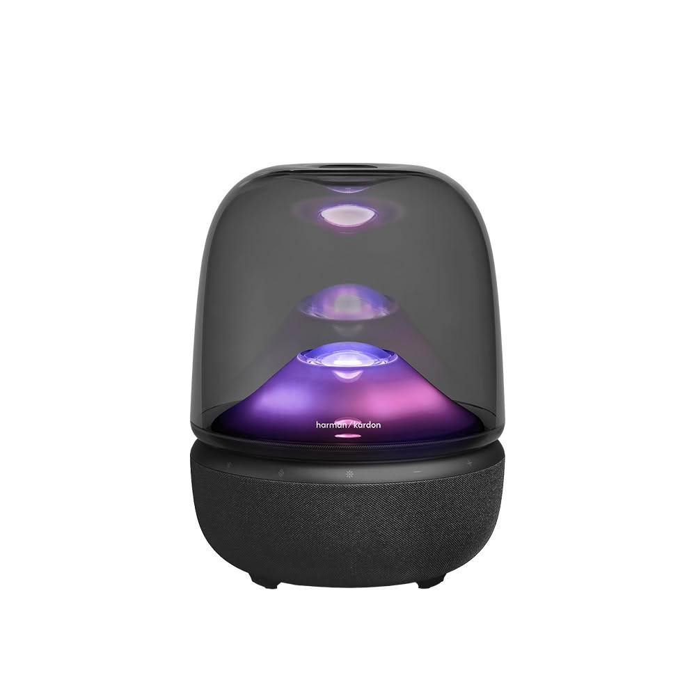 【Harman Kardon】WEiZ官方旗艦店 Aura Studio 5 經典水母藍牙喇叭|360度環繞音效、波紋環境照明、3.5mm AUX輸入