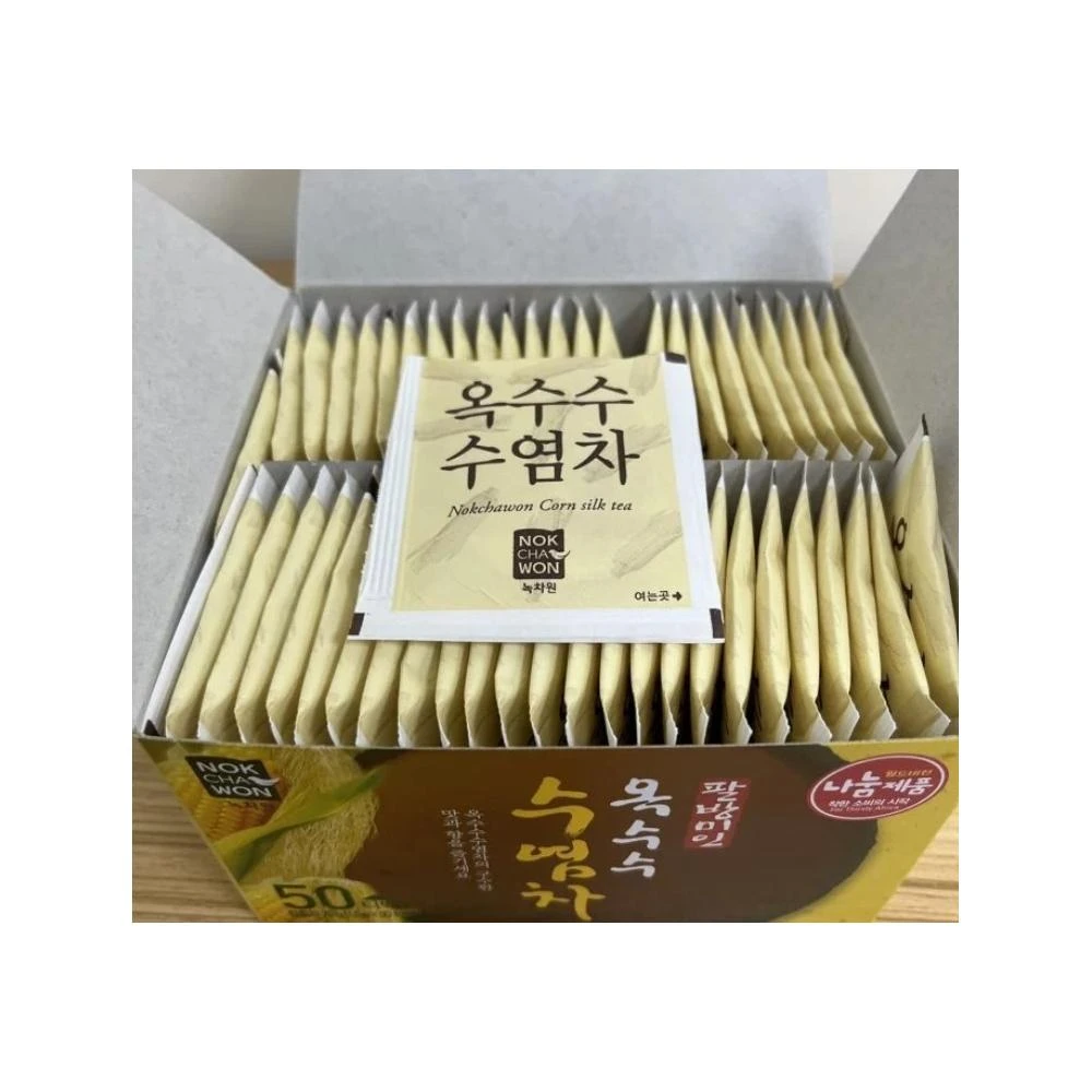 【嚴選SHOP】韓國 NOKCHAWON 不倒翁 玉米鬚茶 單包販售 1.5g 韓式玉米鬚茶 隨身包 玉米鬚【Z199】
