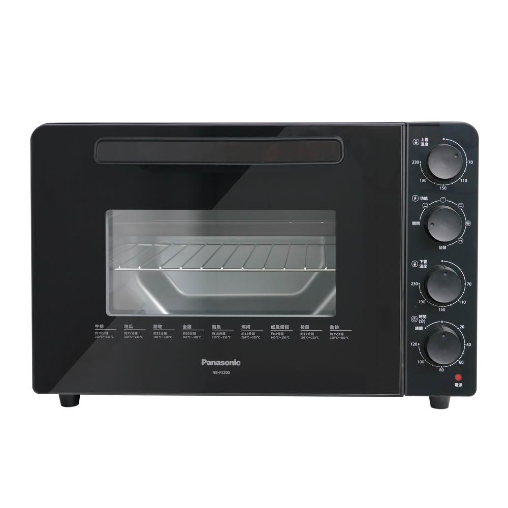 【Panasonic 國際牌】32L雙液脹式溫控電烤箱 NB-F3200