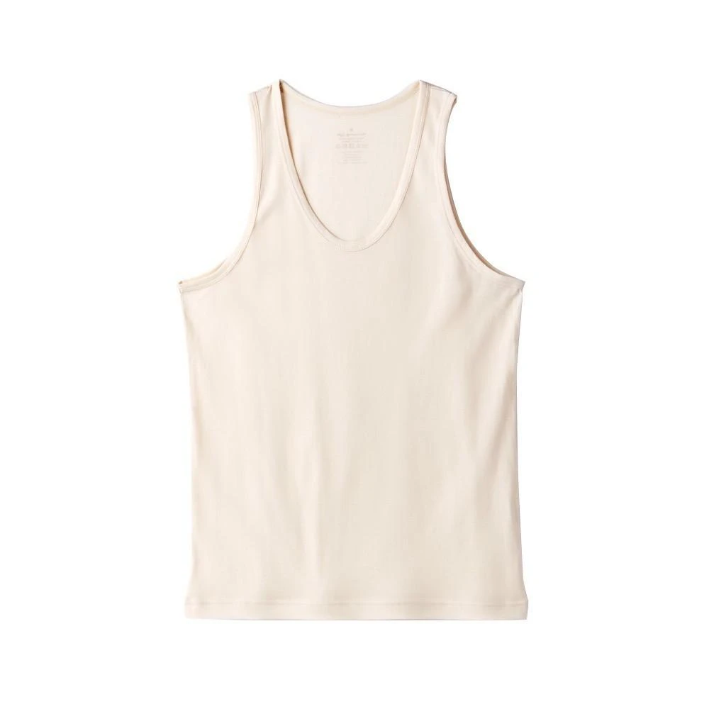 【和諧生活有機棉】紳士舒棉無袖內衣M~2L