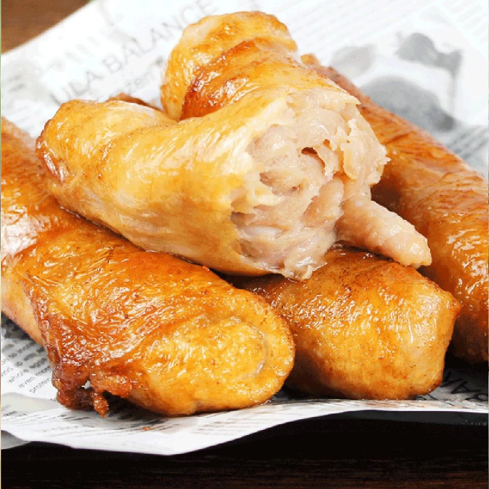 【帥哥魚海鮮】脆皮雞肉捲(5條/包)