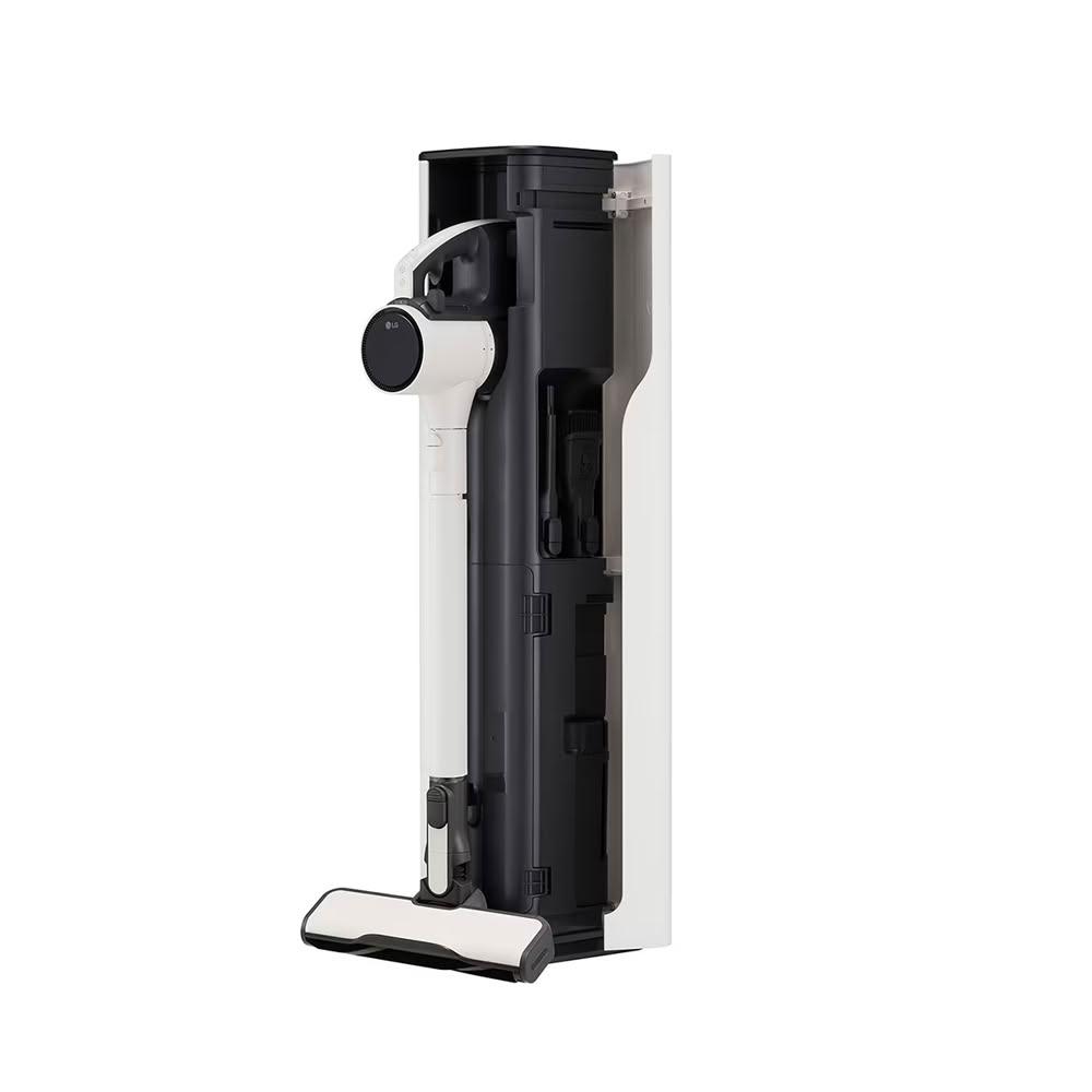 【LG 樂金】CordZero A9 X蒸氣濕拖無線吸塵器/雪霧白/自動集塵 A9X-STEAM