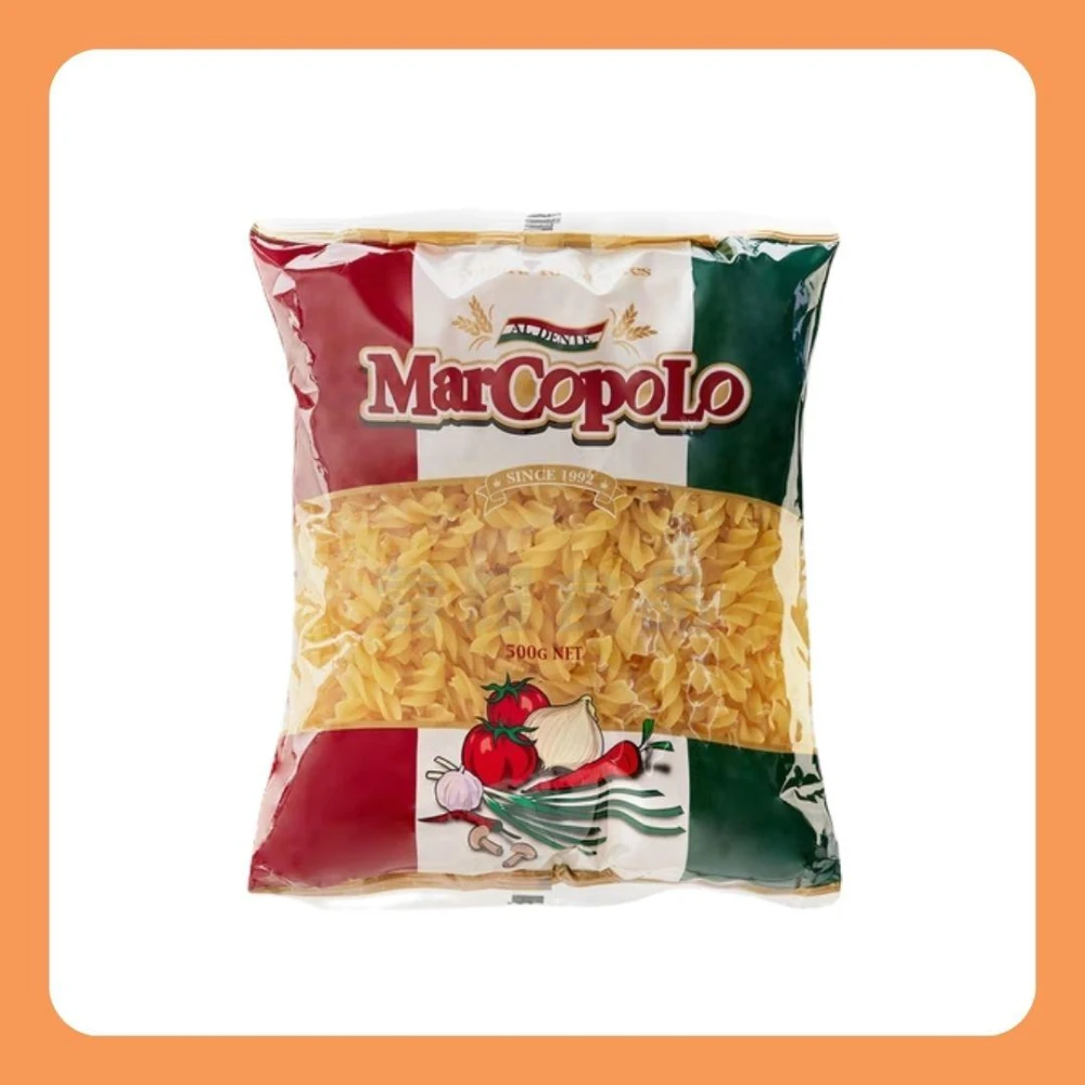 【蓉耀食品】可果美馬可波羅義大利螺旋麵( 500g/包)