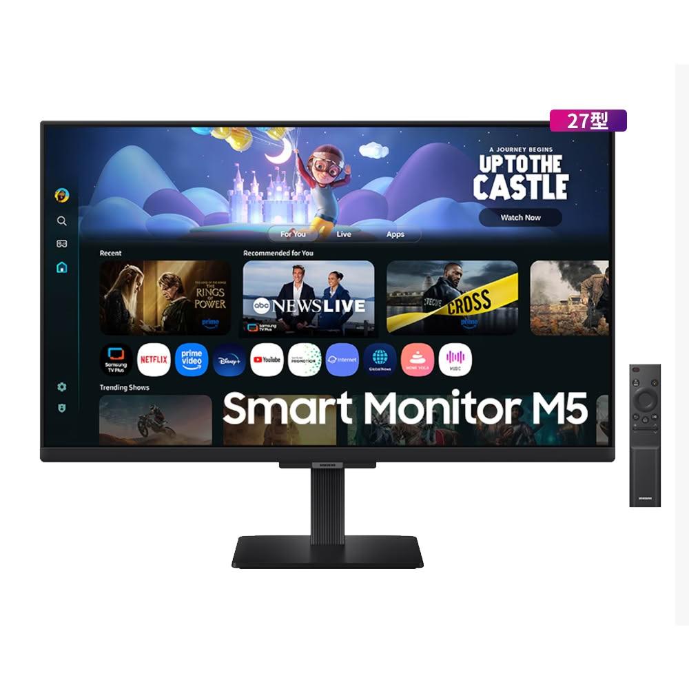 【Samsung 三星】㊣27型 FHD聯網液晶螢幕/黑 S27FM500EC(LS27FM500ECXZW)