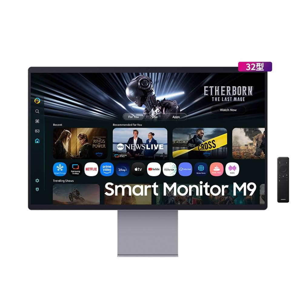 【Samsung 三星】㊣32型 4K聯網液晶螢幕/銀 S32FM902SC(LS32FM902SCXZW)