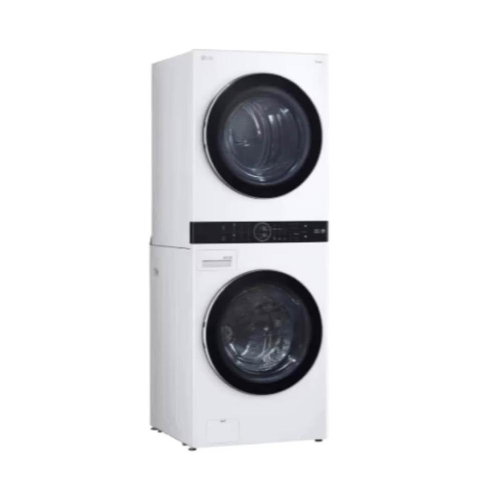 【LG 樂金】WD-S1916W AI智控 19KG蒸氣滾筒洗衣機/16KG免曬衣乾衣機