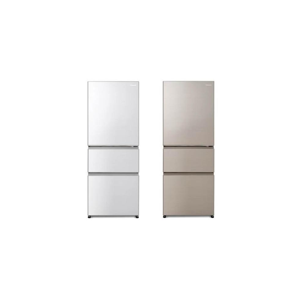 【Panasonic 國際牌】NR-C454HV-W1 450公升 三門無邊框鋼板變頻冰箱-晶鑽白