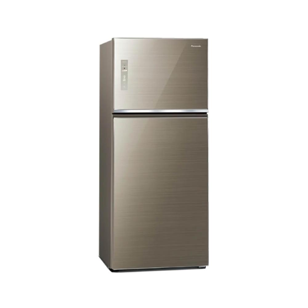 【Panasonic 國際牌】NR-B421TG-N 422公升 一級能效 玻璃雙門冰箱-翡翠金
