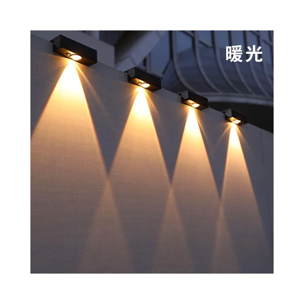 太陽能洗牆燈 太陽能壁燈 貓眼燈 智能光控 IP65防水 LED圍牆燈 庭院燈 太陽能戶外燈 氛圍燈