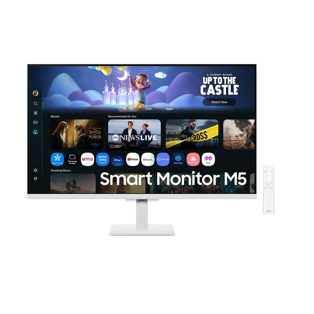 【Samsung 三星】SAMSUNG 三星 S32FM501EC 電腦螢幕 32吋 60Hz FHD 4ms 內建喇叭 白色螢幕 智慧螢幕