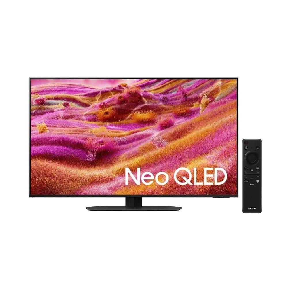SAMSUNG三星 QA65QN90FAXXZW 三星 SAMSUNG QA65QN90FAXXZW 65吋 4K UHD (3840x2160) Mini LED 背光電視,提供極致畫質與 120Hz 倍頻順暢體驗。內建 60W 杜比數位音效環繞音場,4 組 HDMI 與 2 組 USB 連線埠,支援中文選單。尺寸 1622x935x185mm、重 33.6kg,產地越南,2 年保固,含桌上型基本安裝服務。無視訊盒、無麥克風輸入,電源 110V,BSMI 認證 R33475。