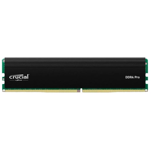 【Crucial 美光】Micron PRO DDR4 3200 32G Bulk 電競黑 桌上型記憶體(支援XMP)【原生顆粒】