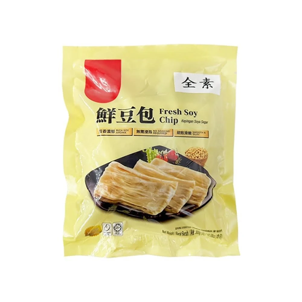 【魚大俠】黃金鮮豆包/手工豆皮(7片/300g/包)#全素#火鍋#非基改-2B3B【魚大俠】AR298