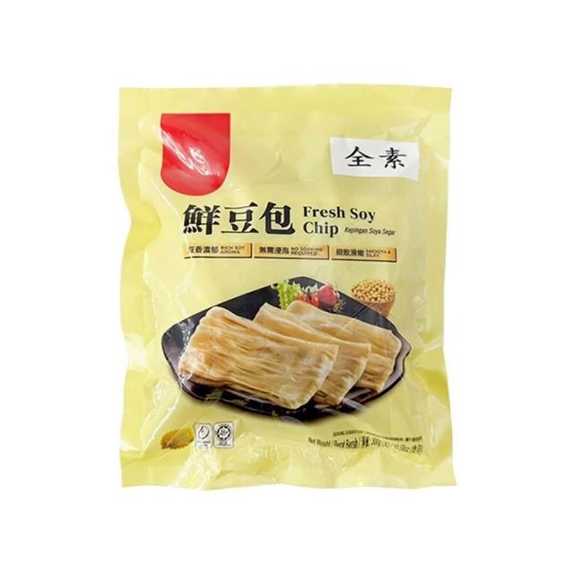 【魚大俠】黃金鮮豆包/手工豆皮(7片/300g/包)#全素#火鍋#非基改-2B3B【魚大俠】AR298